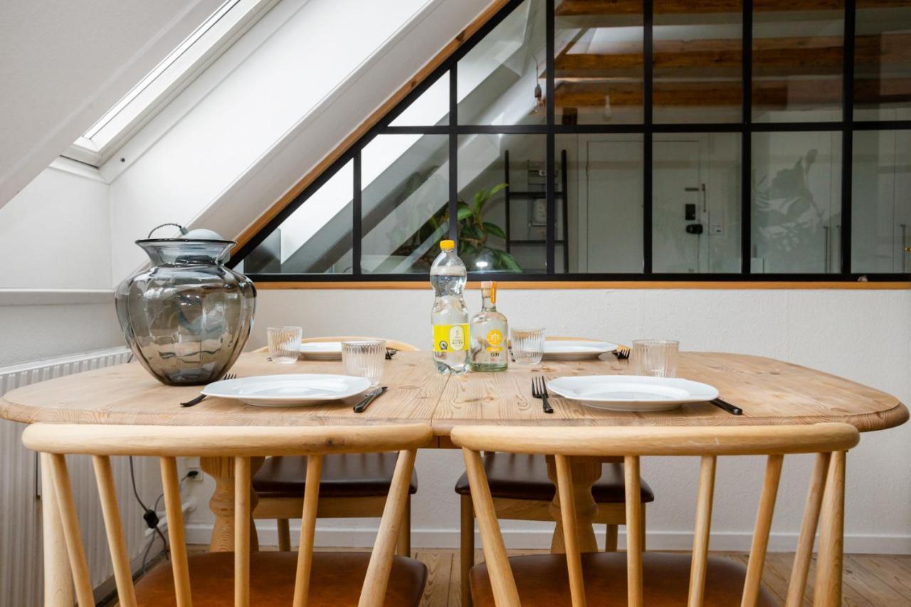 Come Stay In Penthouse With Room For 2-People Århus Exterior foto