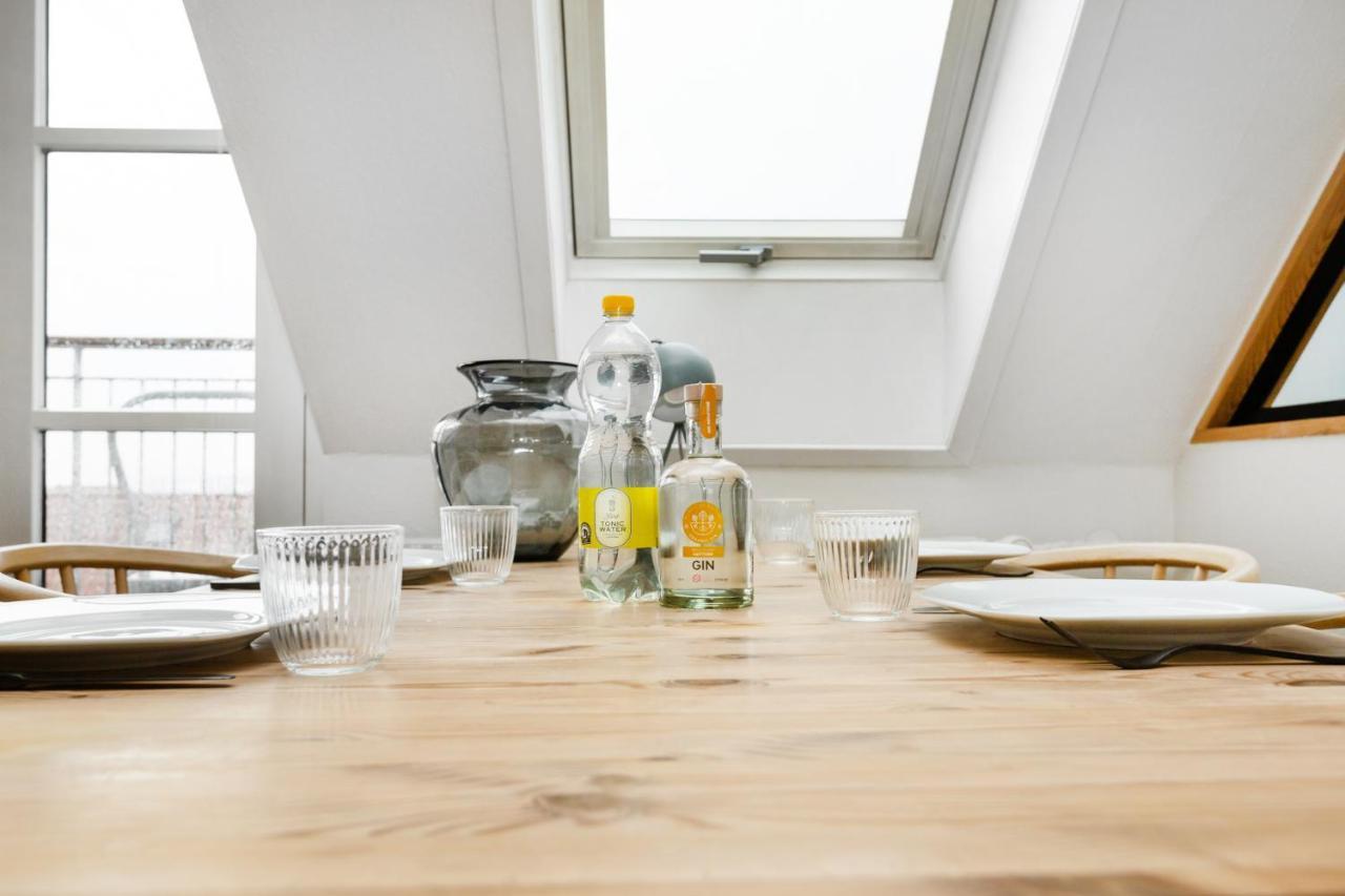 Come Stay In Penthouse With Room For 2-People Århus Exterior foto